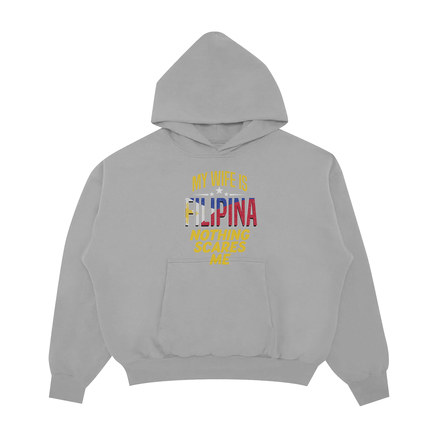 MY WIFI IS FILIPINA NOTHING SCARES ME PULLOVER HOODIE