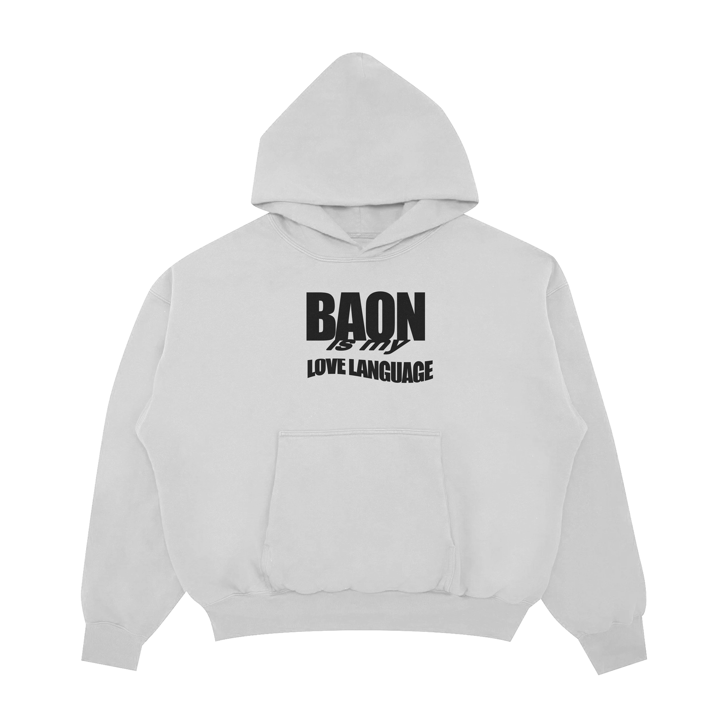 BAON IS MY LOVE LANGUAGE PULLOVER HOODIE