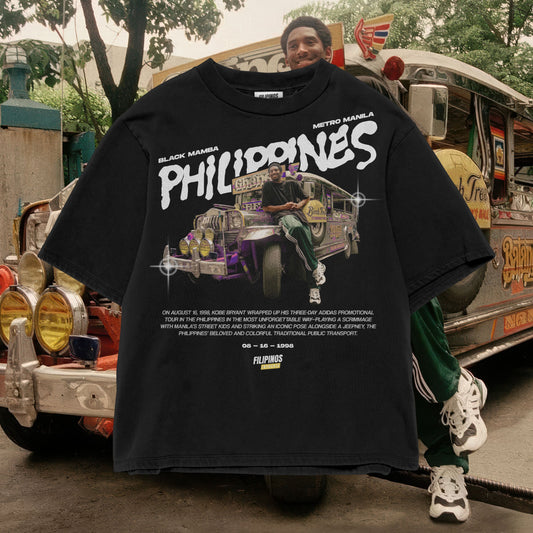 EXCLUSIVE KOBE BRYANT x PHILIPPINES 1996 T-SHIRT