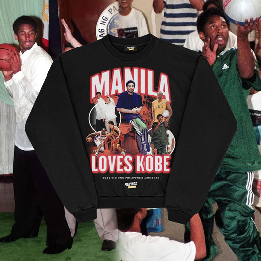 KOBE LOVES MANILA PULLOVER CREWNECK