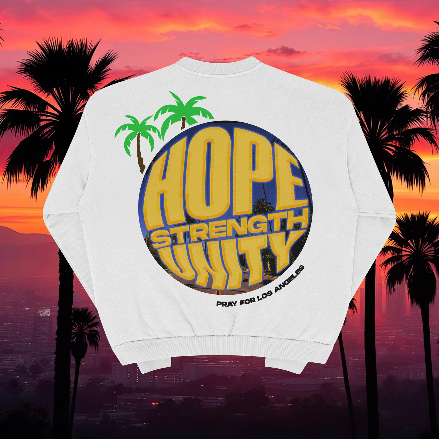 EXCLUSIVE CREWNECK - HOPE FOR THE PARAGAS FAMILY